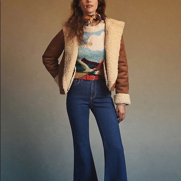 Anthropologie Sweaters - 🌙Anthropologie Lovely Landscape Sweater